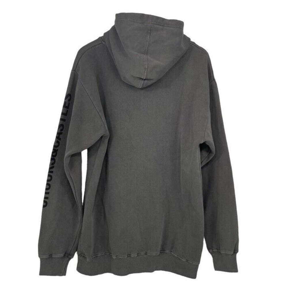 Crooks & Castles Klepto Bandanna Heavyweight Hoodie Washed Out Large NEW - Picture 2 of 7